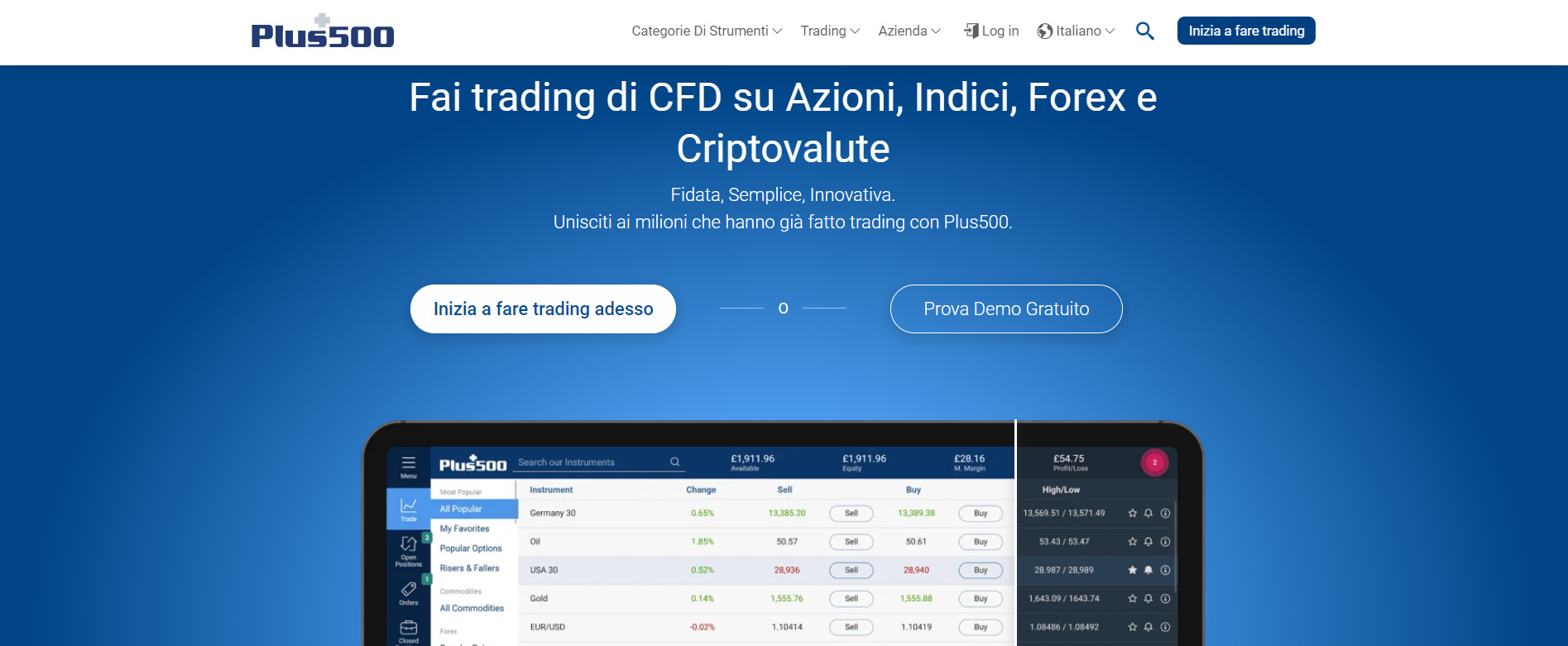 PLUS500 Recensione 2024 - Test, Opinioni E Valutazione - Corso Trading